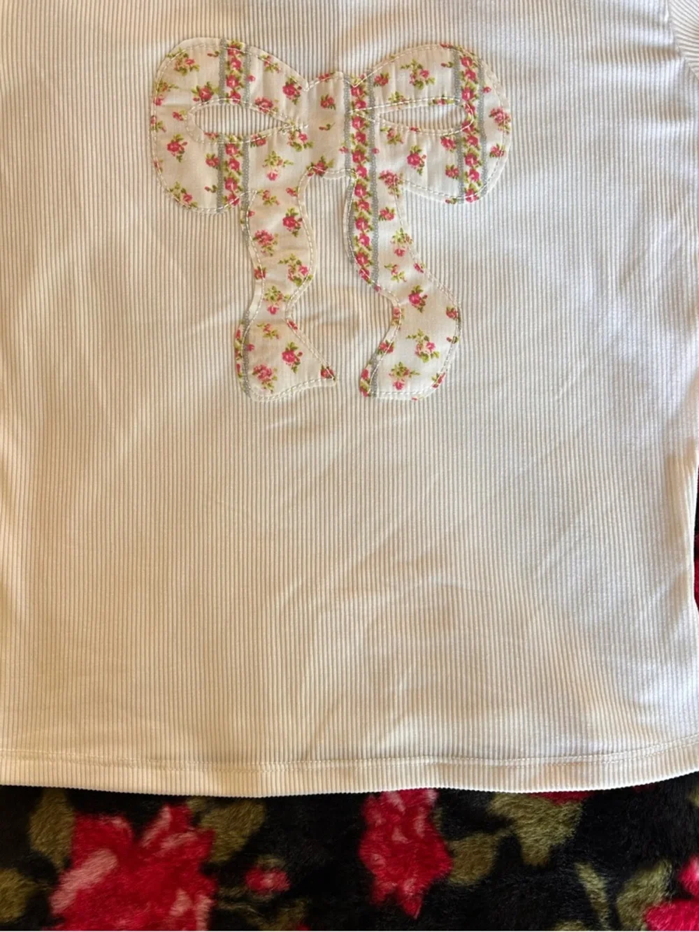 ***SOLD*** Just Polly Matching Tee and Shorts Rose Coquette Set - Picture 6 of 16